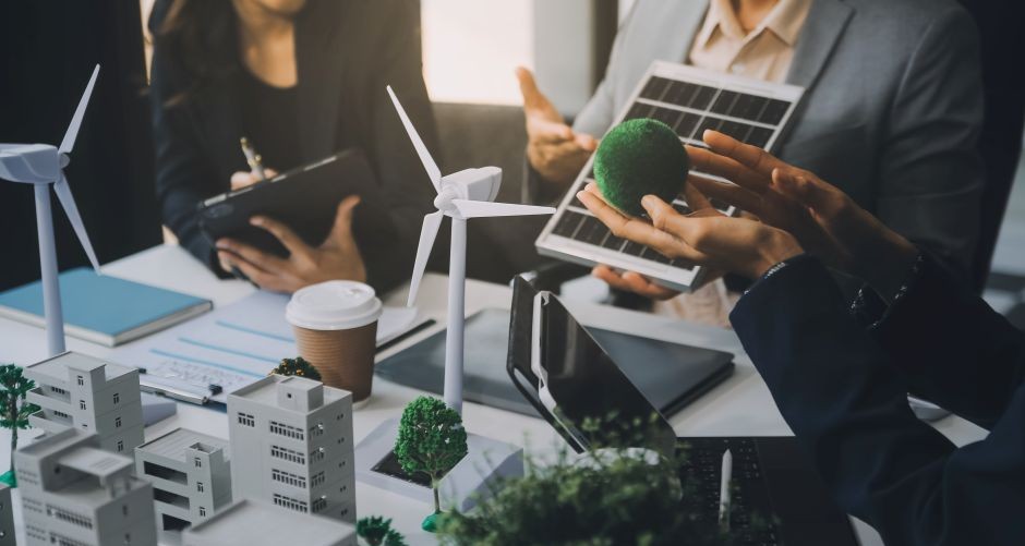 sdgsについての会議風景